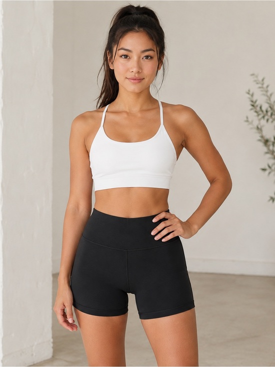 lululemon athletica Pants - Lululemon Align High-Rise Shorts Black 5” Inseam Approx Size 8
